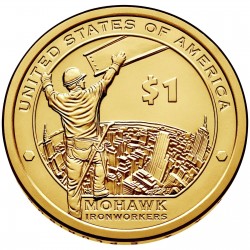 . ESTADOS UNIDOS 1 DOLAR 2015 P INDIA SACAGAWEA SC LATON MOHAWK