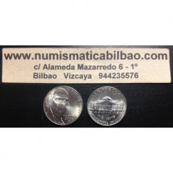 ESTADOS UNIDOS 5 CENTAVOS 2006 D JEFFERSON NICKEL SC CENT USA