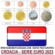 . 1 acoin x CROACIA MONEDAS EURO 2023 SC 1+2+5+10+20+50 Centimos + 1 EURO + 2 EUROS 2023 Croatia coins TIRA SERIE