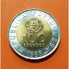 PORTUGAL 100 ESCUDOS 1995 1945 FAO 50 ANIVERSARIO KM.678 MONEDA BIMETALICA SC