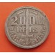 BRASIL 2000 REIS 1935 GENERAL CAIXAS y ESPADA KM.535 MONEDA DE PLATA MUY CIRCULADA Brazil silver coin
