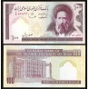ORIENTE MEDIO PERSIA 100 RIALS 1987 KHOMENEI y EDIFICIO Pick 140C @VER FIRMAS@ BILLETE SC Middle East UNC BANKNOTE