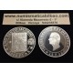 . ESPAÑA XACOBEO 2000 PESETAS 1993 PEREGRINOS ALEMANES PLATA OFE