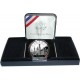 ESTADOS UNIDOS 1 DOLAR 1996 P SMITHSONIAN 150 ANNIVERSARY KM.276 MONEDA DE PLATA PROOF Estuche US MINT