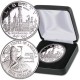 ESTADOS UNIDOS 1 DOLAR 1996 P SMITHSONIAN 150 ANNIVERSARY KM.276 MONEDA DE PLATA PROOF Estuche US MINT