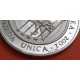 0,96 ONZAS Serie MONEDA UNICA x HOLANDA 1 GULDEN 1969 - 2002 MEDALLA DE PLATA PURA UNION EUROPEA PROOF 28,40 grs 41mm