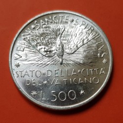 .VATICANO 5 LIRAS 1939 SEDE VACANTE PLATA SILVER KM.20 VATICAN