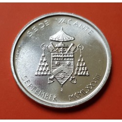 .VATICANO 5 LIRAS 1939 SEDE VACANTE PLATA SILVER KM.20 VATICAN