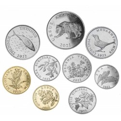 .2015 LITUANIA CARTERA EUROS 1+2+5+10+20+50 Centimos 1€+2€ SET