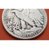 ESTADOS UNIDOS 1/2 DOLAR 1944 S WALKING LIBERTY KM.142 MONEDA DE PLATA USA silver Half Dollar WWII R/2