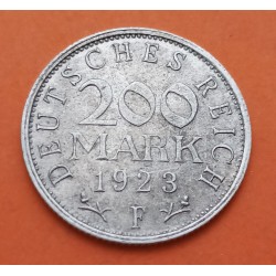 .ALEMANIA REPUBLICA WEIMAR 500 MARCOS 1923 A AGUILA SC- ALUMINIO