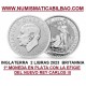 . 1 acoin @BRITANNIA 1ª con CHARLES III@ INGLATERRA 2 LIBRAS 2023 BRITANNIA REY CARLOS III MONEDA DE PLATA Oz ONZA cápsula