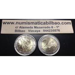 ITALIA 2 EUROS 2014 CARABINIERI POLICIA 200 ANIVERSARIO SC MONEDA CONMEMORATIVA Italy