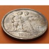 @RARA ASI@ RUSIA 1 RUBLO 1924 Régimen UNION SOVIETICA TRABAJADORES KM.90 MONEDA DE PLATA USSR Russia 1 Rouble