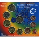 ESPAÑA CARTERA FNMT EUROS 2009 ANIVERSARIO 2€ BU SET KMS