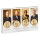 . 2015 UNITED STATES MINT PRESIDENTIAL $1 COIN PROOF SET ESTADOS UNIDOS Estuche 4 Monedas 1 DOLAR 2015 PRESIDENTES