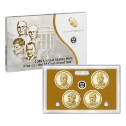 . ESTADOS UNIDOS 1 DOLAR 2015 PRESIDENTES US MINT PROOF SET