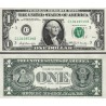 1 billete @AÑO DE LA LLEGADA A LA LUNA@ ESTADOS UNIDOS 1 DOLAR 1969 GEORGE WASHINGTON Pick 449 SC USA $1 Dollar