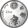 PORTUGAL 7,50 EUROS 2019 CICLISTA JOAQUIM AGOSTINHO 2ª MONEDA DE PLATA SC Tirada 40000 uds