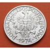 POLONIA 2 ZLOTY 1974 AGUILA y FRUTOS KM. 46 MONEDA DE ALUMINIO SC- Poland 2 Zlotych Zl Zlote