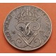 SUECIA 5 ORE 1950 CORONAS REALES Rey GUSTAV V KM.779.2 MONEDA DE BRONCE MBC++ Sweden