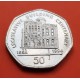 @RARA@ ISLA DE MAN 50 PENIQUES 1994 LEGISLATIVE BUILDING CENTENARY KM.456 MONEDA DE NICKEL SC- @ESCASA@ 50 Pence