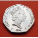 @RARA@ ISLA DE MAN 50 PENIQUES 1994 LEGISLATIVE BUILDING CENTENARY KM.456 MONEDA DE NICKEL SC- @ESCASA@ 50 Pence