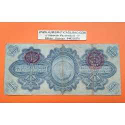 MEXICO 100 PESOS 1914 GOBIERNO PROVISIONAL @REVALIDADO EN TINTA ROJA@ Serie F-55476 Pick 708 BILLETE MBC-