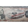 MEXICO 100 PESOS 1914 GOBIERNO PROVISIONAL @REVALIDADO EN TINTA ROJA@ Serie F-55476 Pick 708 BILLETE MBC-
