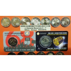 2 EUROS 2018 @LOTE DE 27 MONEDAS CONMEMORATIVAS SC@ ALEMANIA, BELGICA, FINLANDIA, GRECIA, LUXEMBURGO, MALTA... @NO ESPAÑA@