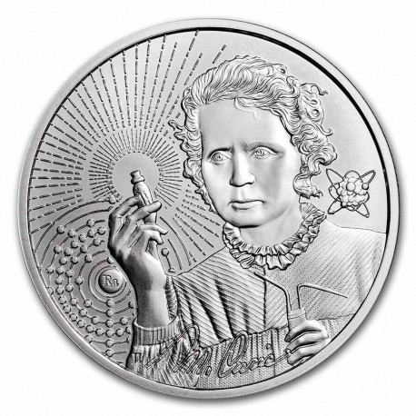 . 1 acoin x NIUE 2 DOLARES 2023 MARIE CURIE Serie ICONS OF INSPIRATION 6ª MONEDA DE PLATA OZ ONZA