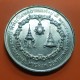 TAILANDIA 50 BAHT 1974 Rey RAMA IX NATIONAL MUSEUM CENTENNIAL KM.101 MONEDA DE PLATA SC Thailand silver coin