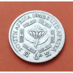 .SUDAFRICA 5 SHILLINGS 1948 ANTILOPE PLATA SC SOUTHAFRICA KM*40.