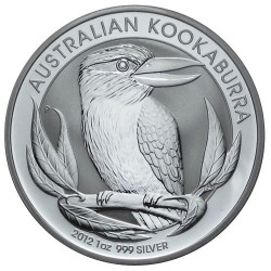 AUSTRALIA 1 DOLAR 2012 KOOKABURRA PLATA SC SILVER DOLLAR