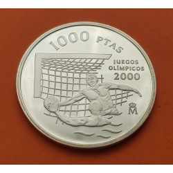 ESPAÑA 1000 PESETAS 1999 WATERPOLO PLATA PROOF OFERTA