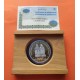 @NO ESTUCHE FNMT@ ESPAÑA 2000 PESETAS 1996 UNESCO PATRIMONIO ESTATUAS ABU SIMBEL MONEDA DE PLATA SI CAPSULA + CERTIFICADO