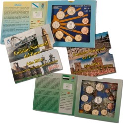 ESPAÑA CARTERA FNMT EUROS COMUNIDADES 2013 (2 uds) KMS SET