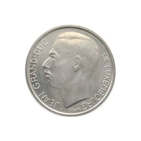 LUXEMBURGO 1 FRANCO 1981 GRAN DUQUE KM.55 MONEDA DE NICKEL SC LUXEMBOURG Franc