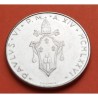 VATICANO 50 LIRAS 1973 ARBOL DE OLIVO y ESCUDO DEL PAPA PABLO VI KM.121 MONEDA DE ACERO SC 50 Lire