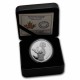 . 1 moneda x CANADA 1 DOLAR 2022 REINA ISABEL II PLATINUM JUBILEE 70 Años PLATA PROOF ESTUCHE CERTIFICADO $1 Dollar silver coin