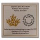 . 1 moneda x CANADA 1 DOLAR 2022 REINA ISABEL II PLATINUM JUBILEE 70 Años PLATA PROOF ESTUCHE CERTIFICADO $1 Dollar silver coin