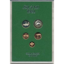 IRLANDA CARTERA OFICIAL 1996 SC 1+2+5+10+20+50 PENIQUES + 1 LIBRA 1996 CENTRAL BANK OF IRELAND SET BU