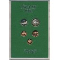 IRLANDA CARTERA OFICIAL 1996 SC 1+2+5+10+20+50 PENIQUES + 1 LIBRA 1996 CENTRAL BANK OF IRELAND SET BU