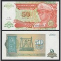 ZAIRE 50 NUEVOS MAKUTAS 1993 DICTADOR MOBUTU Pick 51 BILLETE SC UNC BANKNOTE 50 Nouveaux Makutas