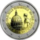 VATICANO 2 EUROS 2016 BICENTENARIO DE LA GENDARMERIA SC MONEDA CONMEMORATIVA COIN ESTUCHE @RARA@ GUARDIA VATICANA