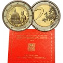 VATICANO 2 EUROS 2016 BICENTENARIO DE LA GENDARMERIA SC MONEDA CONMEMORATIVA COIN ESTUCHE @RARA@ GUARDIA VATICANA