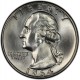 ESTADOS UNIDOS 1/4 DOLAR 1964 D (Denver) PRESIDENTE GEORGE WASHINGTON KM.164 MONEDA DE PLATA @SC@ USA silver Quarter R/1