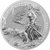 . .50 FRANCOS 2016 RWANDA SURICATO PLATA SC 1 Oz SILVER RUANDA