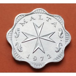 .MALTA 2 LIRA 1989 INDEPENDENCIA PLATA SC- SILVER COIN