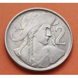 .CHECOSLOVAQUIA 25 CORONAS 1954 SOLDADO PLATA KM.41 SC Korun